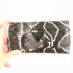 Unique Snake Skin Guess Wallet